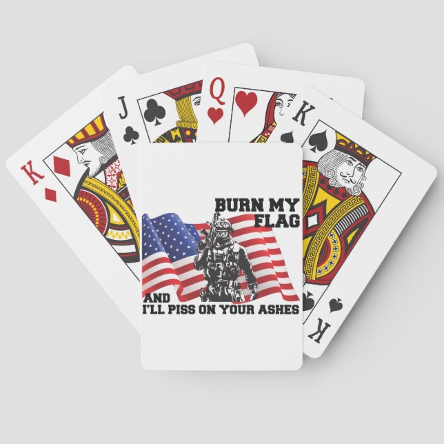 American Patriot Spielkarten (Rückseite)