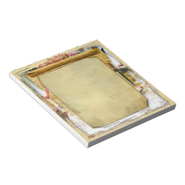 American Patriot Stationary 5.5x6 Notepad Notizblock (angewinkelt)