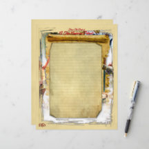 American Patriot Stationary 8.5x11 Paper Sheet