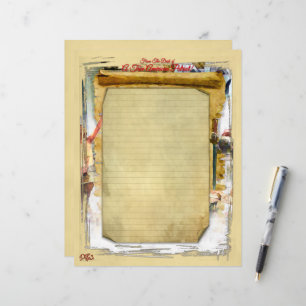 American Patriot Stationary 8.5x11 Paper Sheet