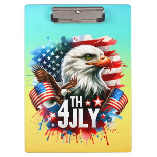 American Patriotic Eagle Sublimation-61905 Klemmbrett
