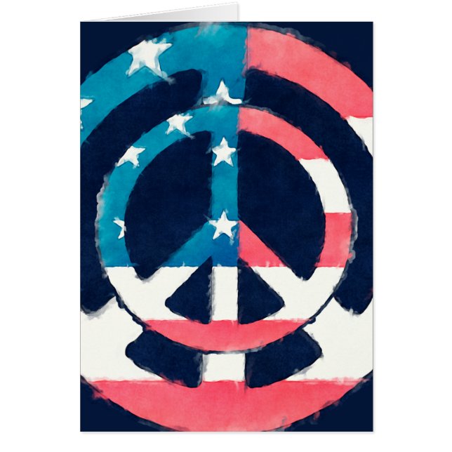 American Peace Sign grunge (Vorne)
