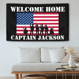 American Personalisiert Army Abschluss Card Banner