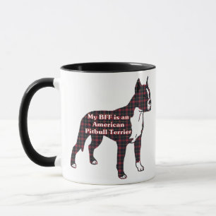 American Pit Bull Terrier BESTE FREUNDIN Tasse