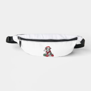 American Pit Bull Terrier Dog Christmas Outfits Sa Bauchtasche