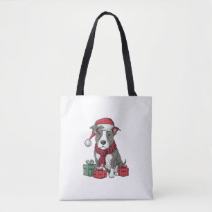 American Pit Bull Terrier Dog Christmas Outfits Sa Tasche