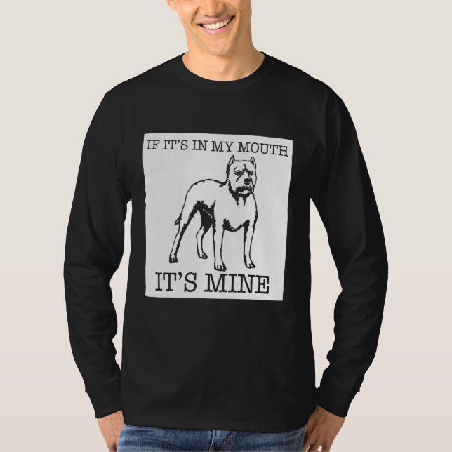 American Pit Bull Terrier dog T-Shirt (Vorderseite)