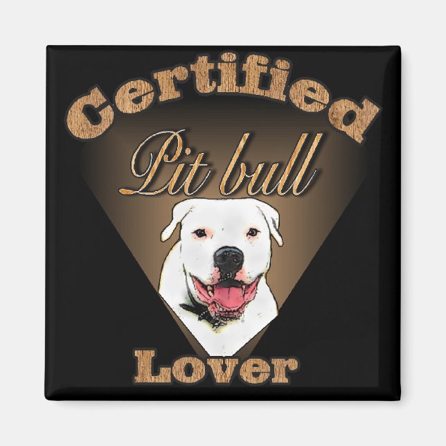 American Pit Bull Terrier Geschenke Magnet (Vorne)