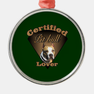 American Pit Bull Terrier Geschenke Ornament Aus Metall