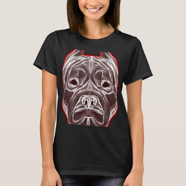 American Pit Bull Terrier T-Shirt (Vorderseite)