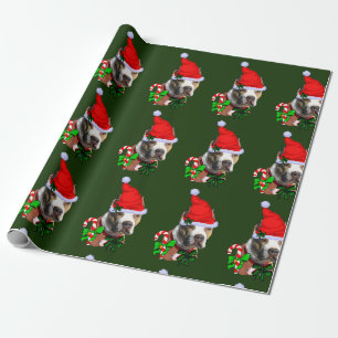 American Pit Bull Terrier Weihnachten Geschenkpapier