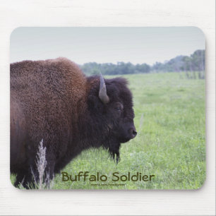 American Plains Buffalo Bison Mousepad