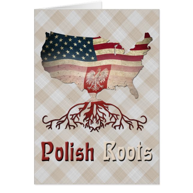 American Polish Roots Card (Vorne)