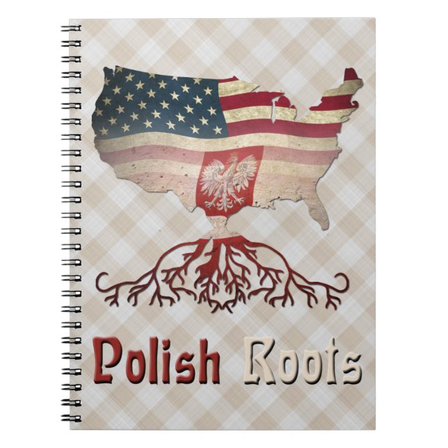 American Polish Roots Notepad Notizblock (Vorderseite)