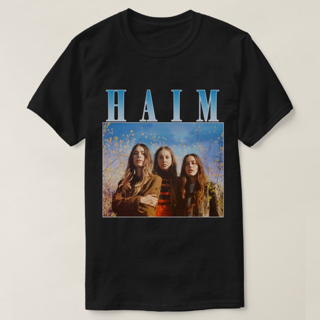 American Pop Rock Band inklusive 3 Zweigstellen Ha T-Shirt (Design vorne)