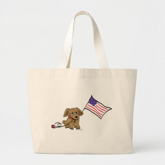 American Pride Tote Bag Jumbo Stoffbeutel