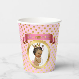 American Princess Crown Pink Gold Pappbecher