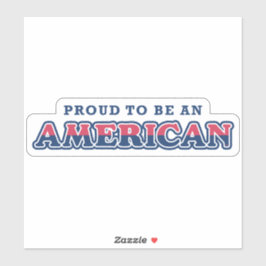 American Proud, Patriotic Aufkleber