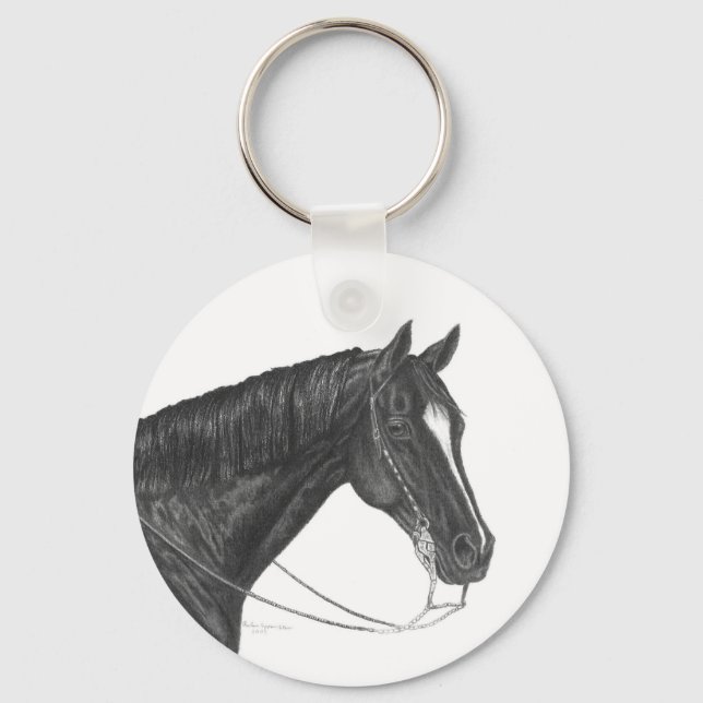 American Quarter Horse Schlüsselanhänger (Vorderseite)