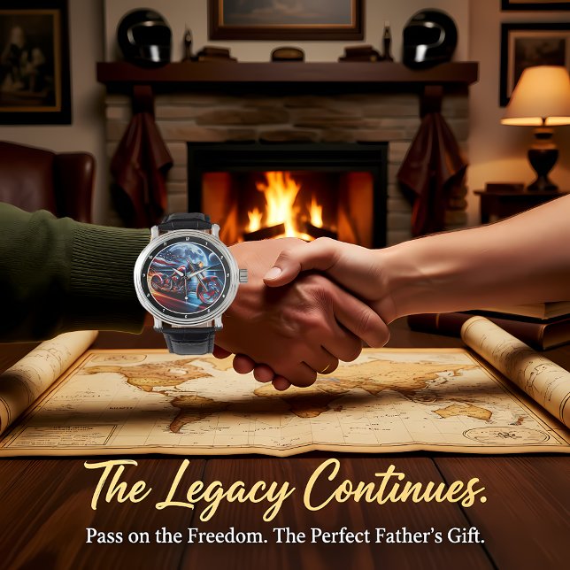 American Ride, Moonlit Horizon Watch. Armbanduhr (Von Creator hochgeladen)