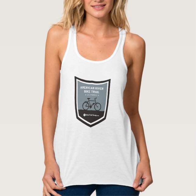 American River Bike Trail Tank Top (Vorderseite)