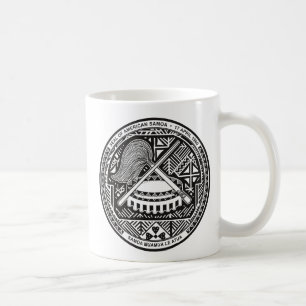 American Samoa Coat of arm AS Kaffeetasse