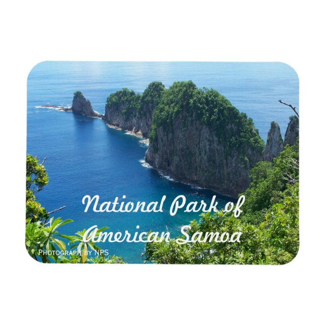 American Samoa National Park Magnet (Horizontal)