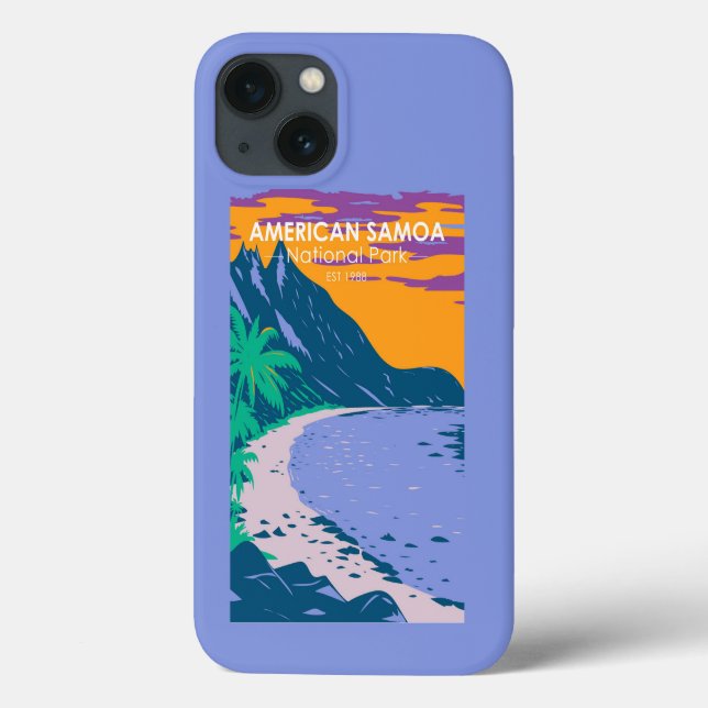 American Samoa Nationalpark Ofu Beach Case-Mate iPhone Hülle (Rückseite)