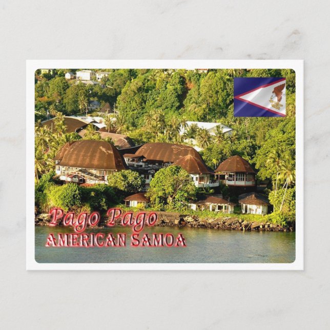 American Samoa - Pago Pago - Postkarte (Vorderseite)