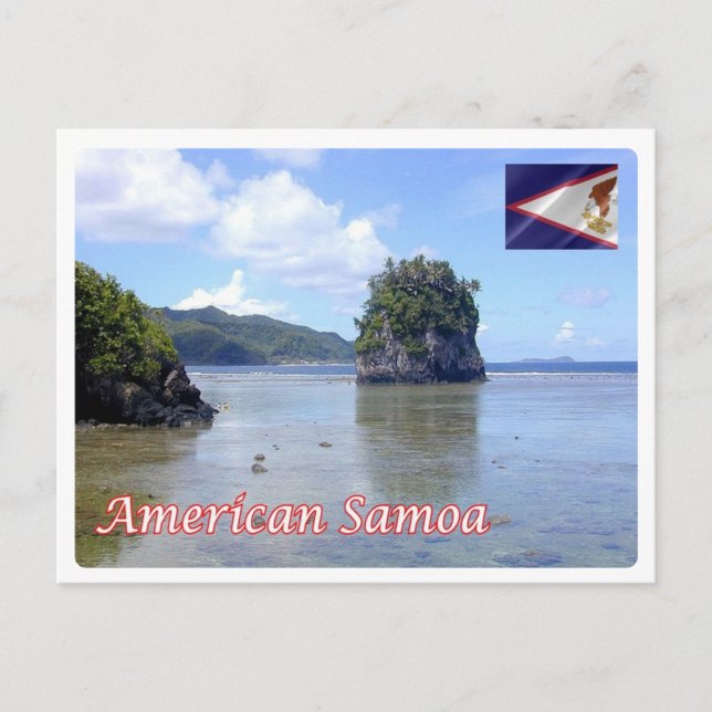 American Samoa - Postkarte (Vorderseite)