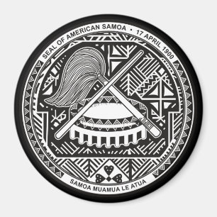 American Samoa Seal Magnet