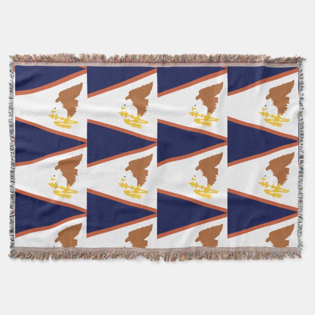 AMERICAN- SAMOAflagge Decke (Vorderseite)