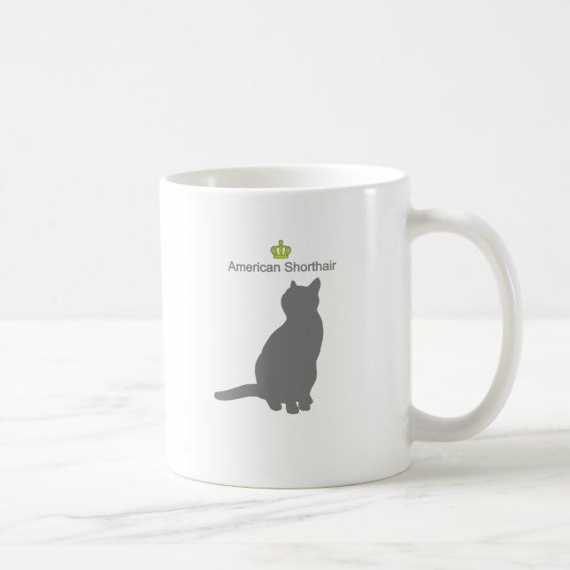 American Shorthair g5 Kaffeetasse (Rechts)