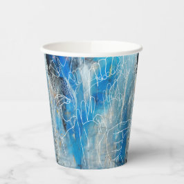 American Sign Language Pappbecher