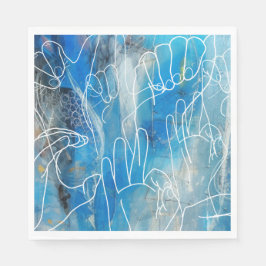 American Sign Language Serviette