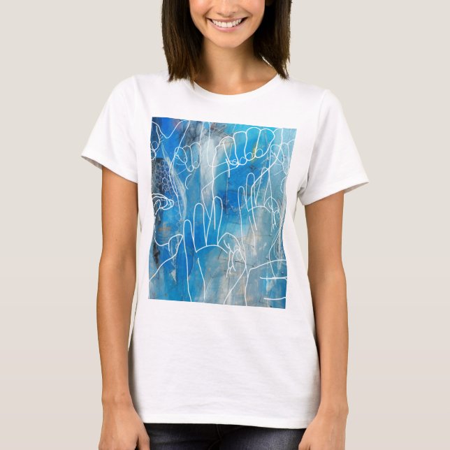 American Sign Language T-Shirt (Vorderseite)