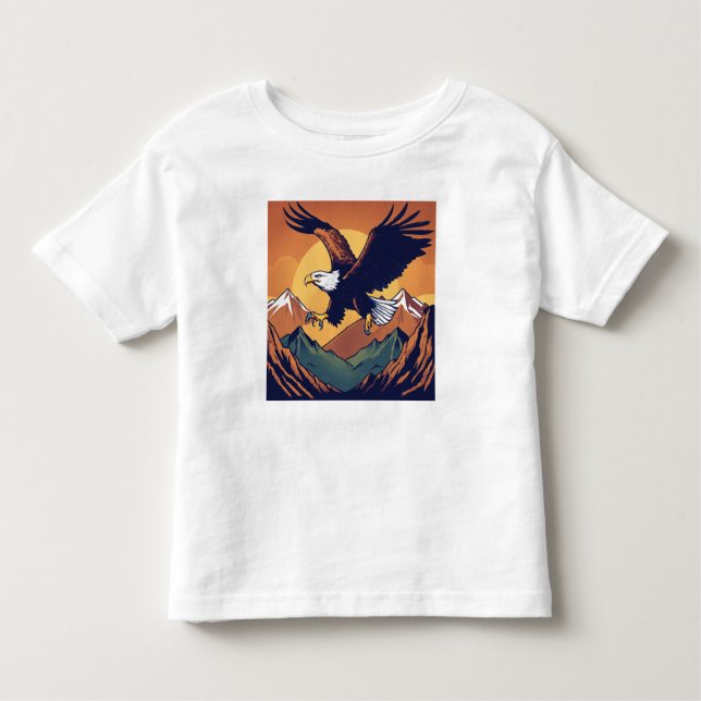 American Sky King Kleinkind T-shirt (Vorderseite)
