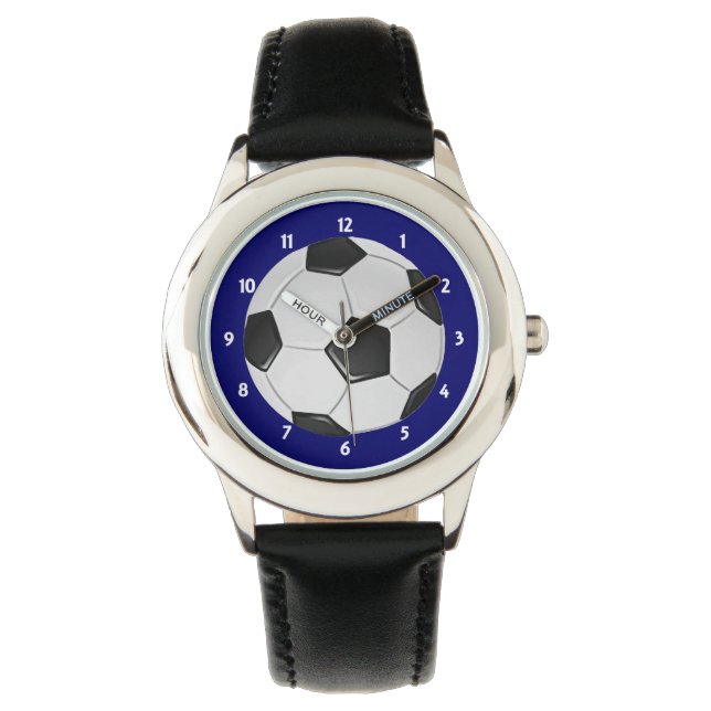 American Soccer or Association Football Armbanduhr (Vorderseite)