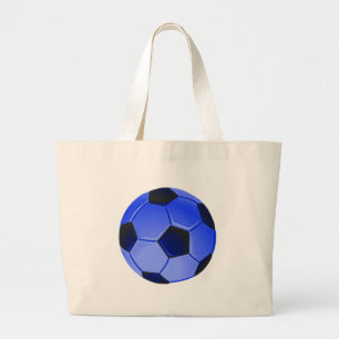 American Soccer or Association Football Jumbo Stoffbeutel