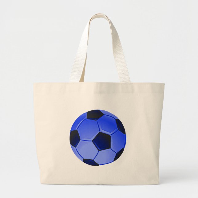 American Soccer or Association Football Jumbo Stoffbeutel (Vorne)