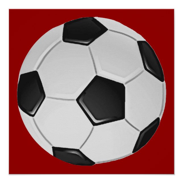 American Soccer or Association Football Poster (Vorderseite)