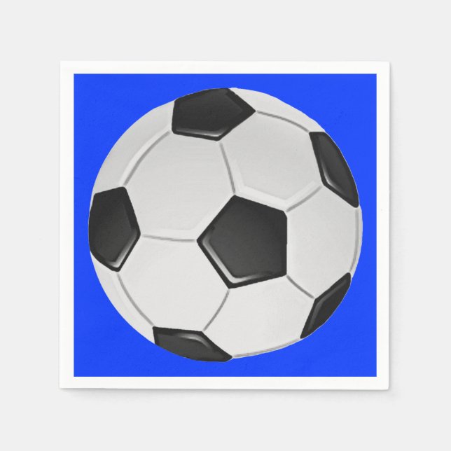 American Soccer or Association Football Serviette (Vorderseite)