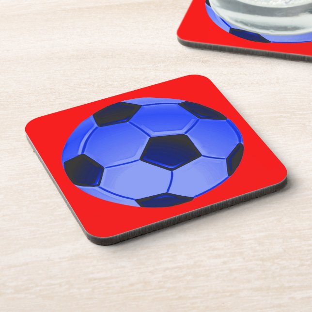American Soccer or Association Football Untersetzer (Linke Seite)