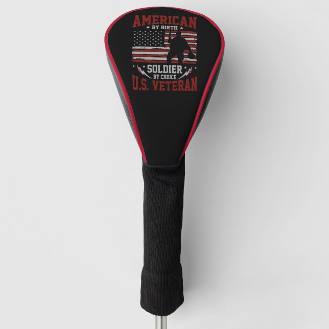 American Soldier Golf Headcover (Vorderseite)