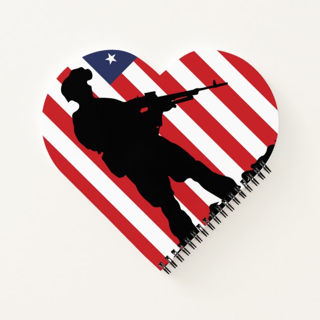 American Soldier Notizbuch (Rückseite)