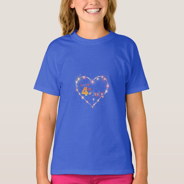 American Soul: Klassisches Vibes 4. Juli T-Shirt (Vorderseite)