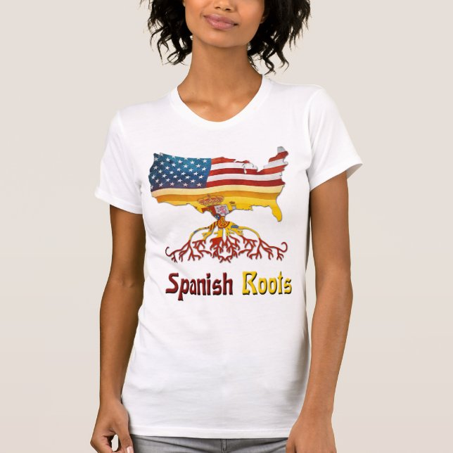 American Spanish Roots T-Shirt (Vorderseite)