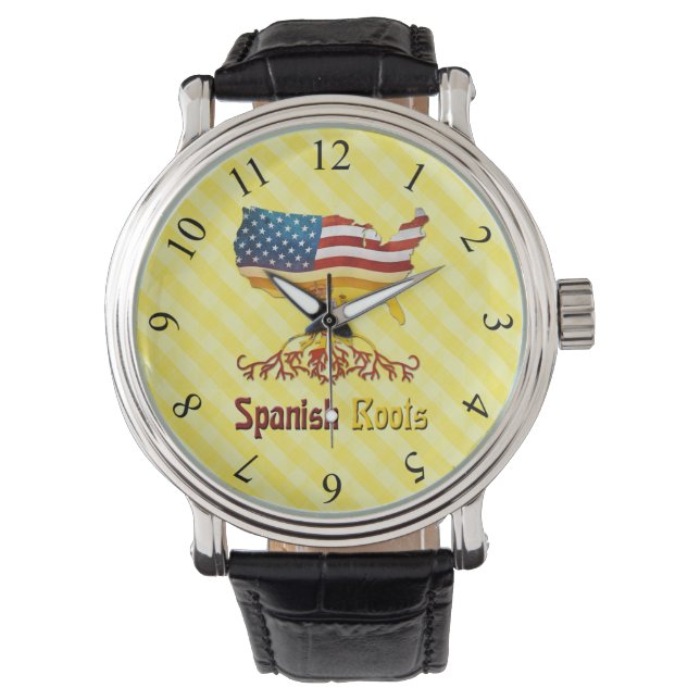 American Spanish Roots Watch Armbanduhr (Vorderseite)