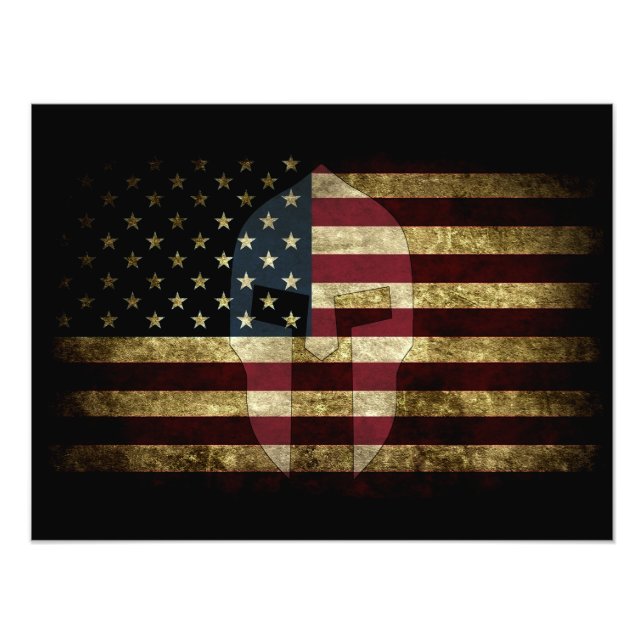American Spartan  Fotodruck (Vorne)