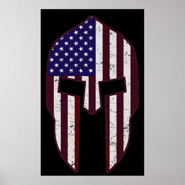 American Spartan Poster (Vorne)
